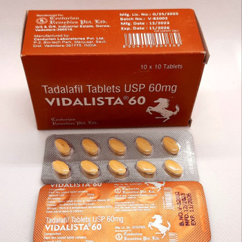 Vidalista-60 (Тадалафил 60мг) 10таб