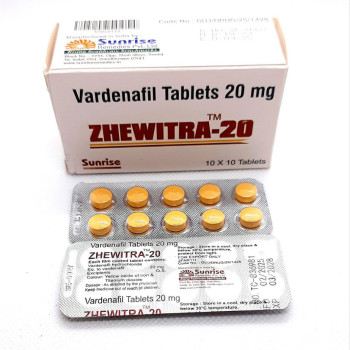 Zhewitra 20 (Варденафил 20мг) 10таб